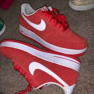 Air Force 1 red white